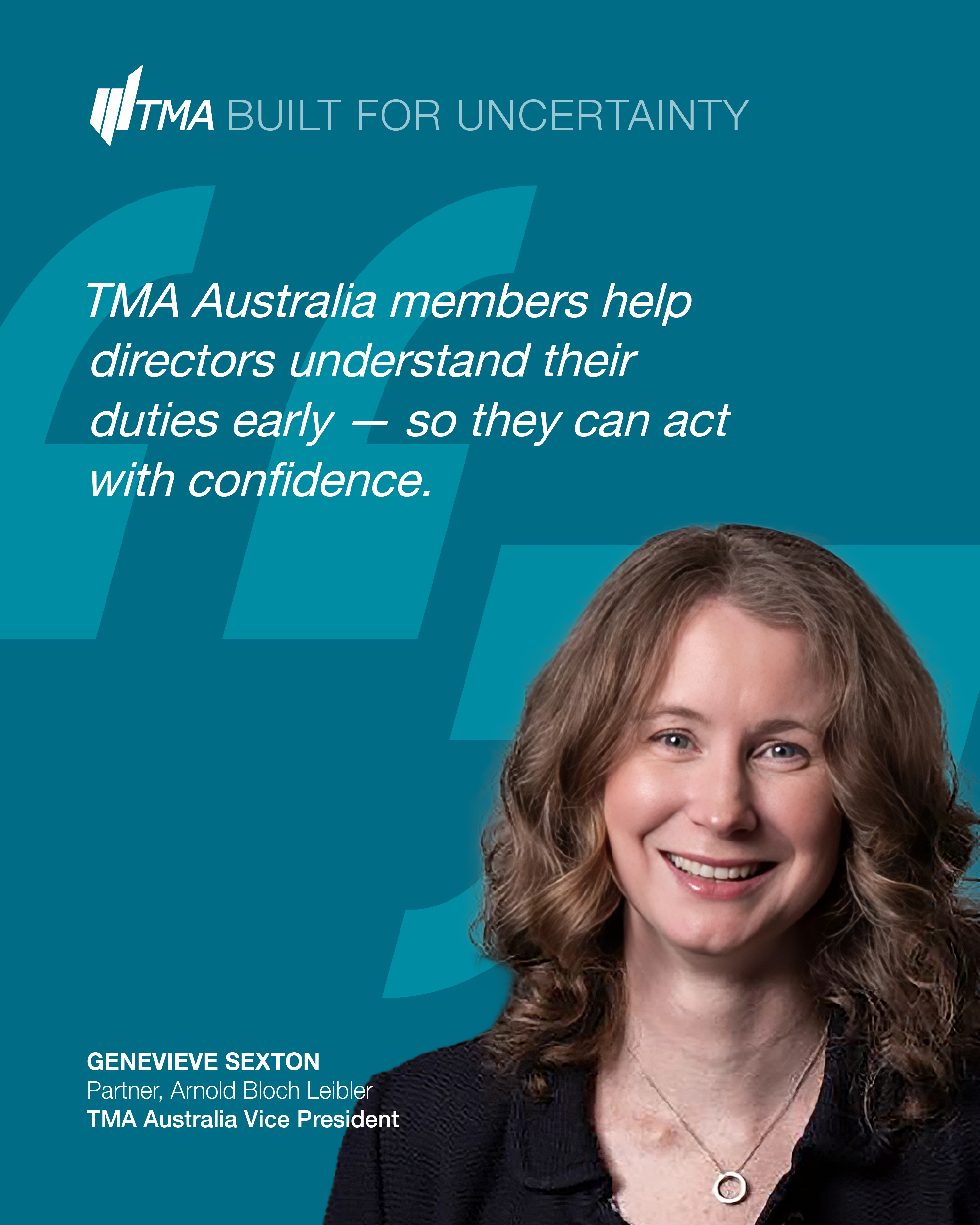 <div class='WYSIWGY  members--wysiwyg--AlignLeft '><h2>2025 TMA Australia National Conference &amp; Gala Dinner</h2>
<h5>22 &amp; 23 October 2025 | 1 Hotel Melbourne</h5></div>