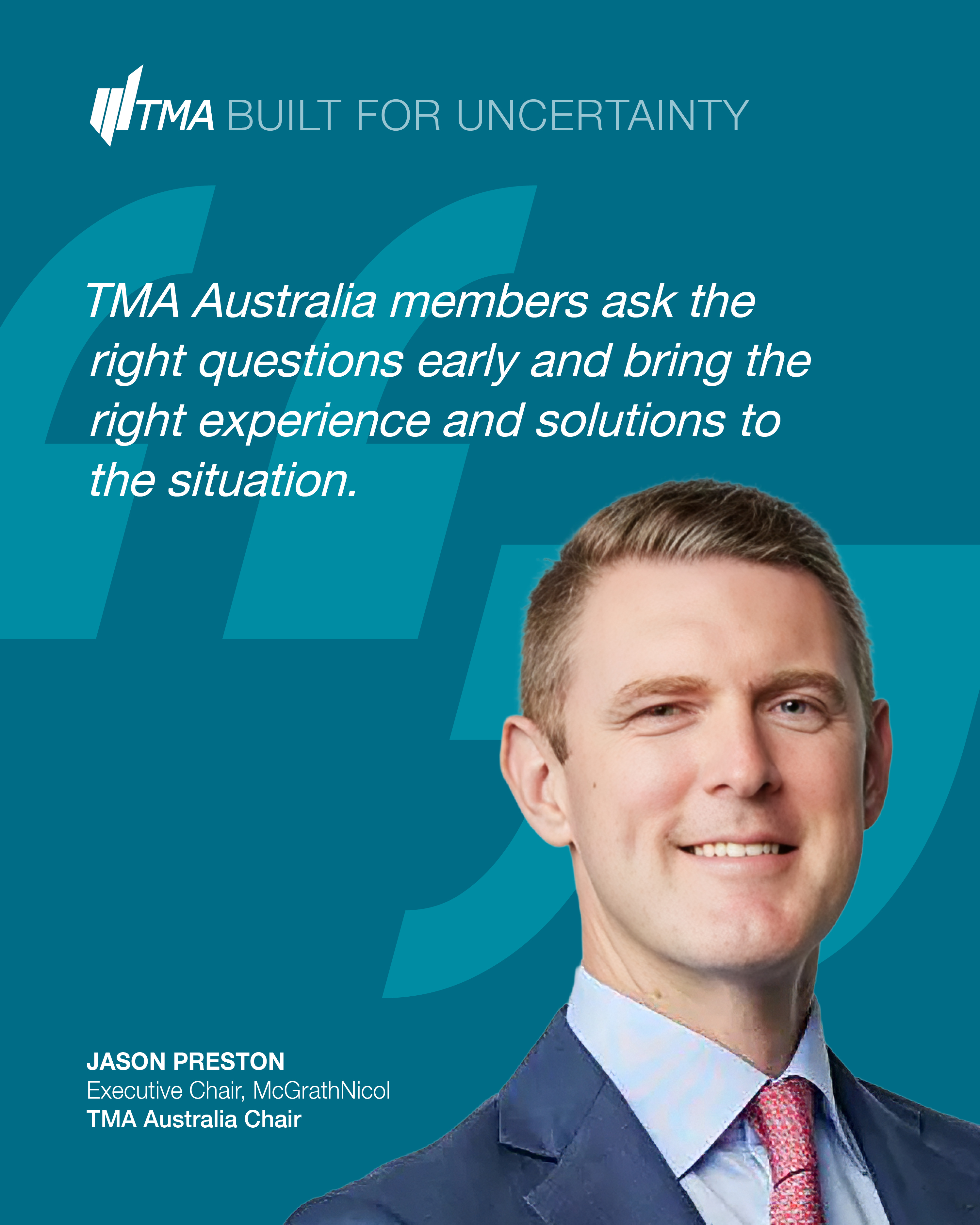 <div class='WYSIWGY  members--wysiwyg--AlignLeft '><h2>2025 TMA Australia National Conference &amp; Gala Dinner</h2>
<h5>22 &amp; 23 October 2025 | 1 Hotel Melbourne</h5></div>